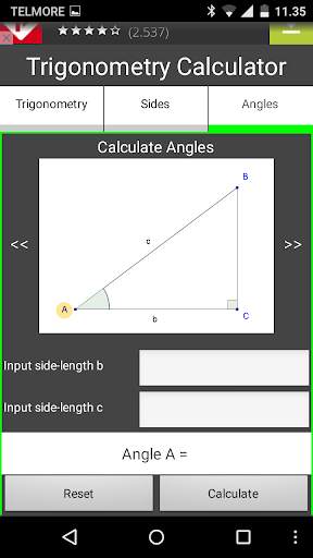Trigonometry Calculator. screenshot 6
