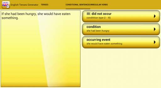 English Tenses Generator screenshot 4