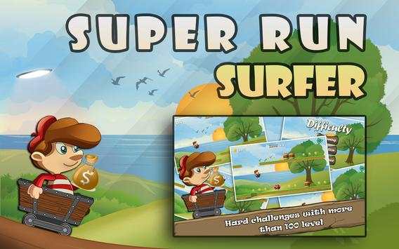 Super Run Surfer Game screenshot 2