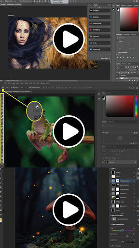 Adobe Photoshop Learning Video App - Edit, Photos screenshot 1