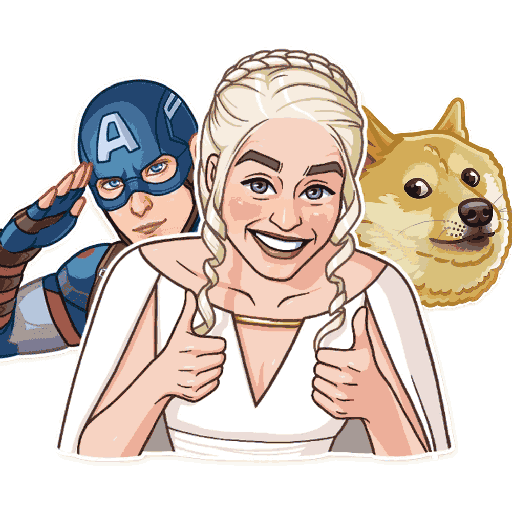 Get Stickers أيقونة