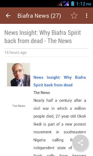 Biafra News   TV   Radio App screenshot 11