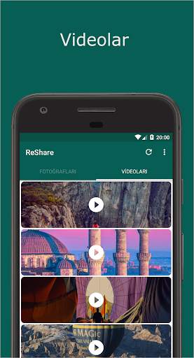 ReShare: WhatsApp için paylaş veya kaydet Durumu screenshot 2