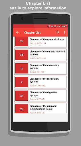 ICD 10 Codes Offline screenshot 3