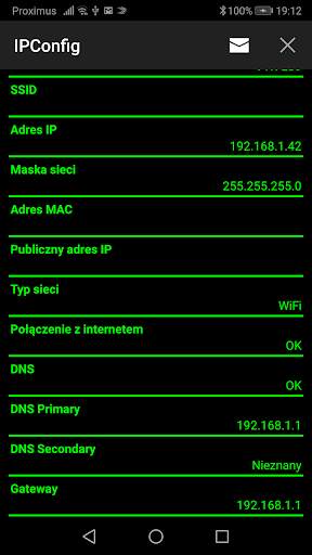IPConfig screenshot 1