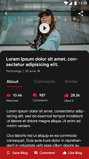Newspot - Template скриншот 6