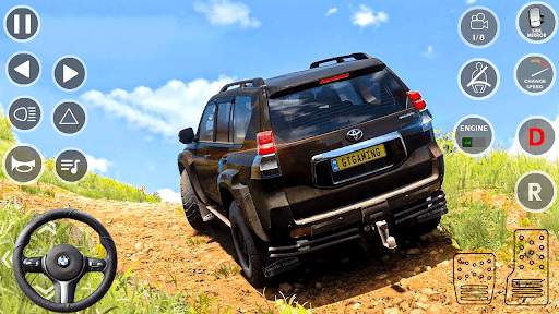 Simulator balap jip 4x4 nyata screenshot 4