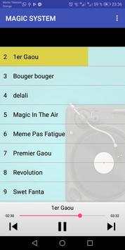 MAGIC SYSTEM Chansons screenshot 1