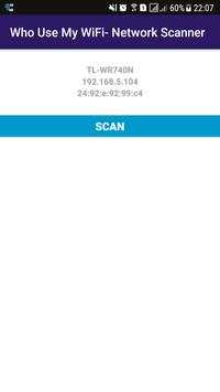 Who Use My WiFi- Network Scanner 2018 screenshot 1