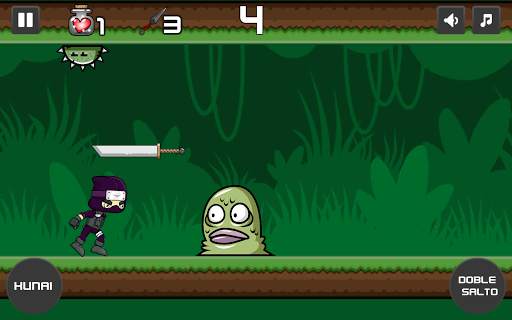 Ninja Gravity Runner 🔪 screenshot 5
