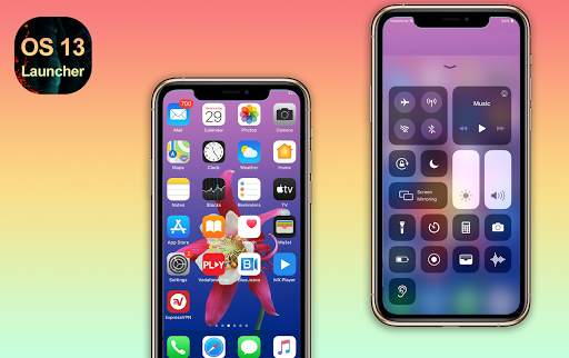 iOS 13 Launcher , Control Center screenshot 1