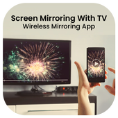 Screen Mirroring With TV  Wireless Mirroring App иконка