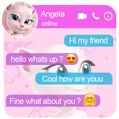 Chat With Talking Angelina أيقونة