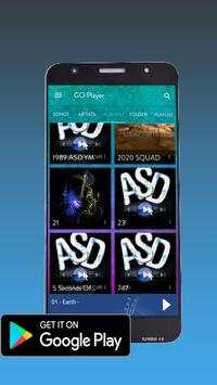 Music player - Muzik go Best screenshot 1