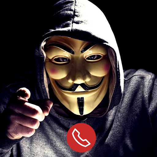 Fake Video Call hacker Anonymous Prank icon