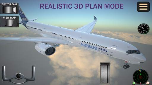 Airplane Real Flight Pilot - Flight Simulator 3D screenshot 1