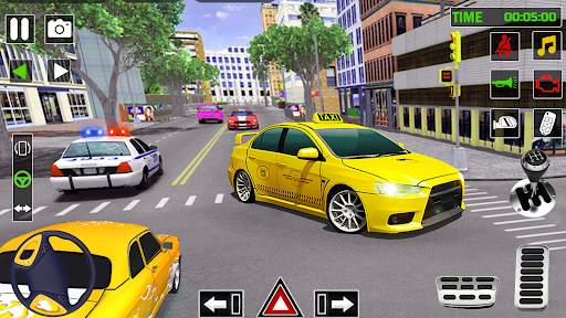 City Taxi Games-Taxi Car Games скриншот 1