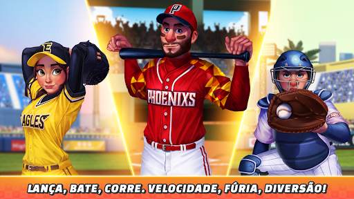 Baseball Clash: Multijogador screenshot 5