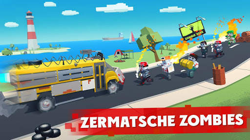Zombie Derby: Pixel Survival screenshot 1