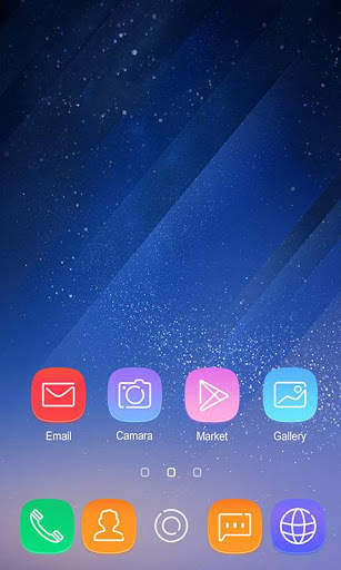 Aurora GO Launcher Theme screenshot 2