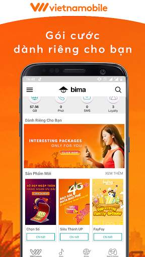 Bima - MyVietnamobile screenshot 3