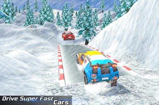 4x4 Winter Snow Car Rally Racing screenshot 6