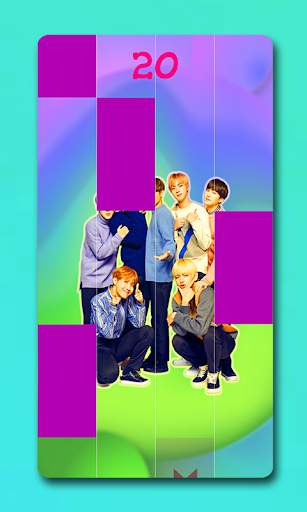 Kpop Music Game BTS Piano Tiles screenshot 1