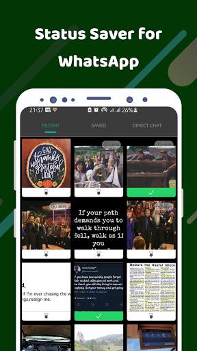 Status Saver for WhatsApp and Direct Chat App screenshot 1