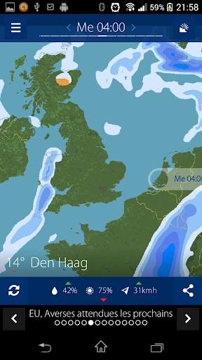 Sat24, satellite météo screenshot 6