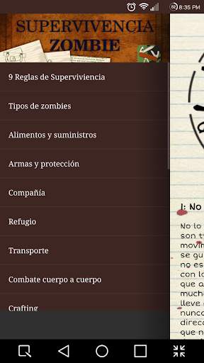 Manual de Supervivencia Zombie screenshot 1