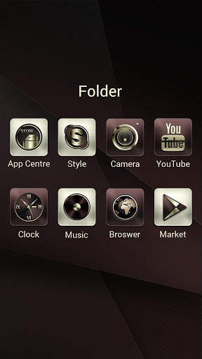 Decent GO Launcher Theme screenshot 4