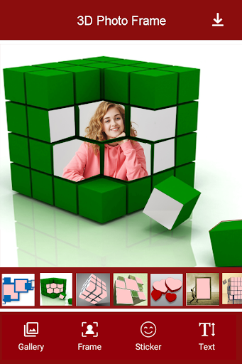 3D Photo Frame 7 تصوير الشاشة