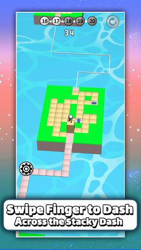 Stack Dash: Stacky and Swipe Tower скриншот 6