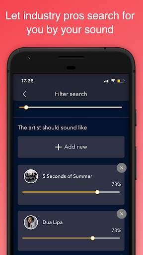 Andrson: Sound-Driven Discovery for Musicians screenshot 2