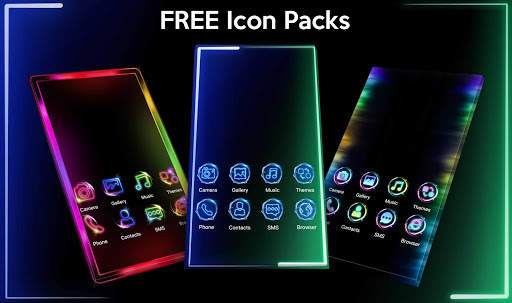 Neon Edge Lighting Live Wallpapers screenshot 4
