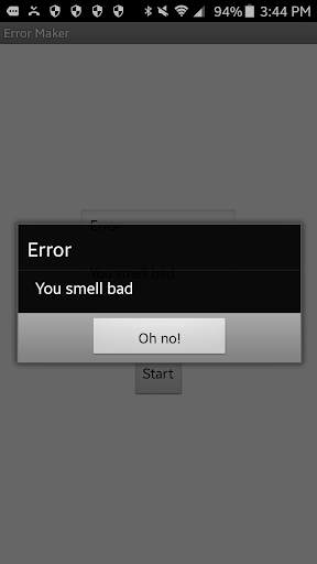Error Maker (PRANK) -- Fake Error Screen Maker screenshot 6