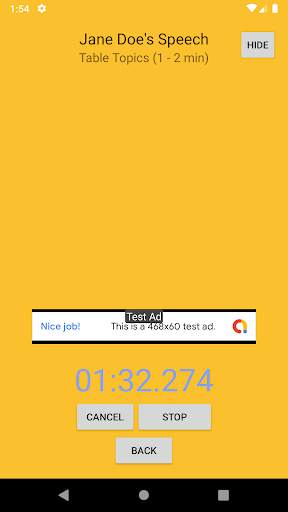 ToastMasters Timer App screenshot 6
