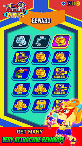Bullet King: Fun Cartoon Gun Shooting Game Offline screenshot 8