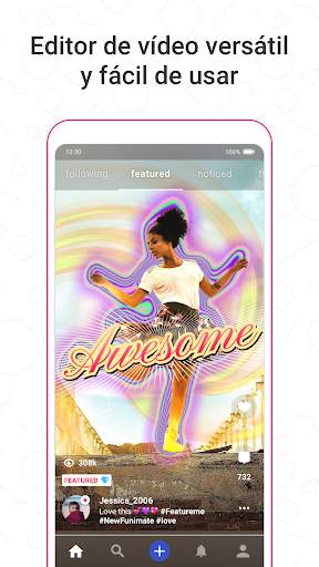 Funimate: Editor de Video screenshot 1
