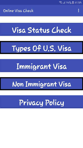 USA Visa Status Check Online app : USCIS Case screenshot 1