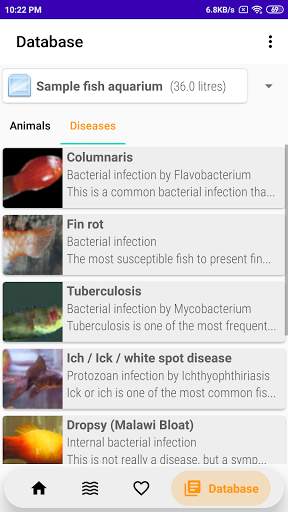 MyAquarium Fish tank manager screenshot 8