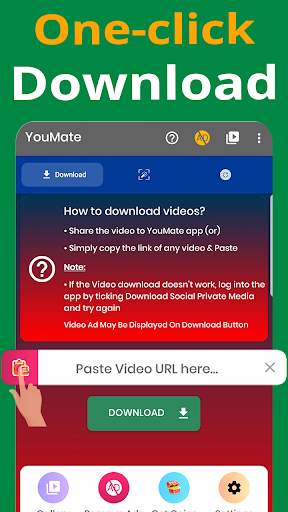 YouMate Video Downloader screenshot 1