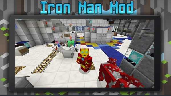 Mod Iron new Man Minecraft screenshot 3