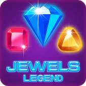 Jewels Legend - Match 3 logo