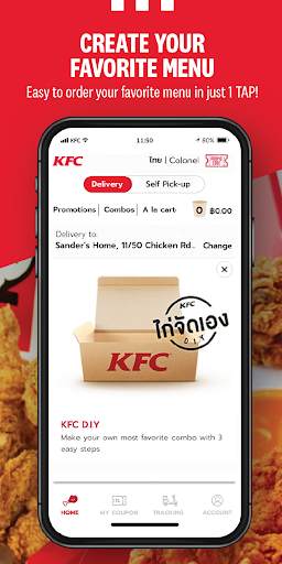 KFC Thailand screenshot 2