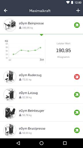 EGYM Fitness App screenshot 4