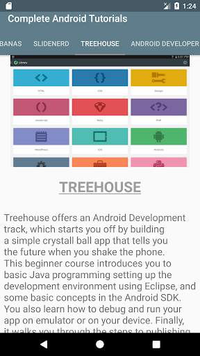Complete Android Tutorials скриншот 8