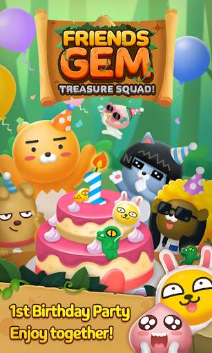 Friends Gem Treasure Squad! : Match 3 Free Puzzle screenshot 3