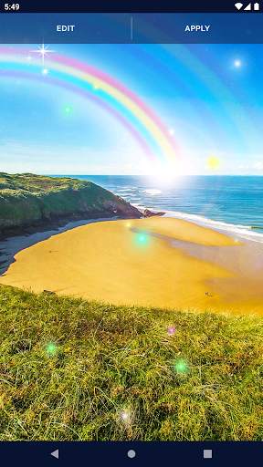 Rainbow Nature Live Wallpaper screenshot 7