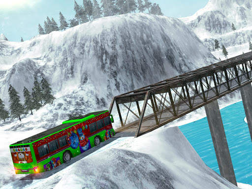 Off-Road Hill Bus Driving screenshot 9